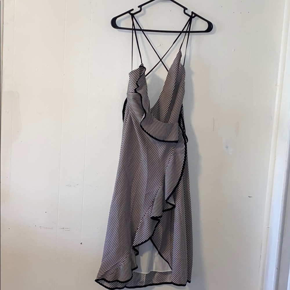 ABS Allen Schwartz Women Wrap Dress Sz XS